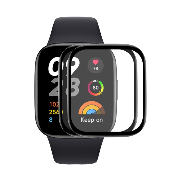 For Redmi Watch 5 Active 2pcs ENKAY ENKAY 3D Full Coverage Soft PC Edge PMMA HD Screen Film - Screen Protector by ENKAY | Online Shopping UK | buy2fix