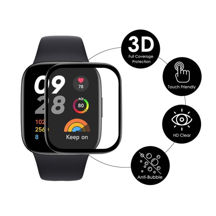 For Redmi Watch 5 Active 2pcs ENKAY ENKAY 3D Full Coverage Soft PC Edge PMMA HD Screen Film - Screen Protector by ENKAY | Online Shopping UK | buy2fix