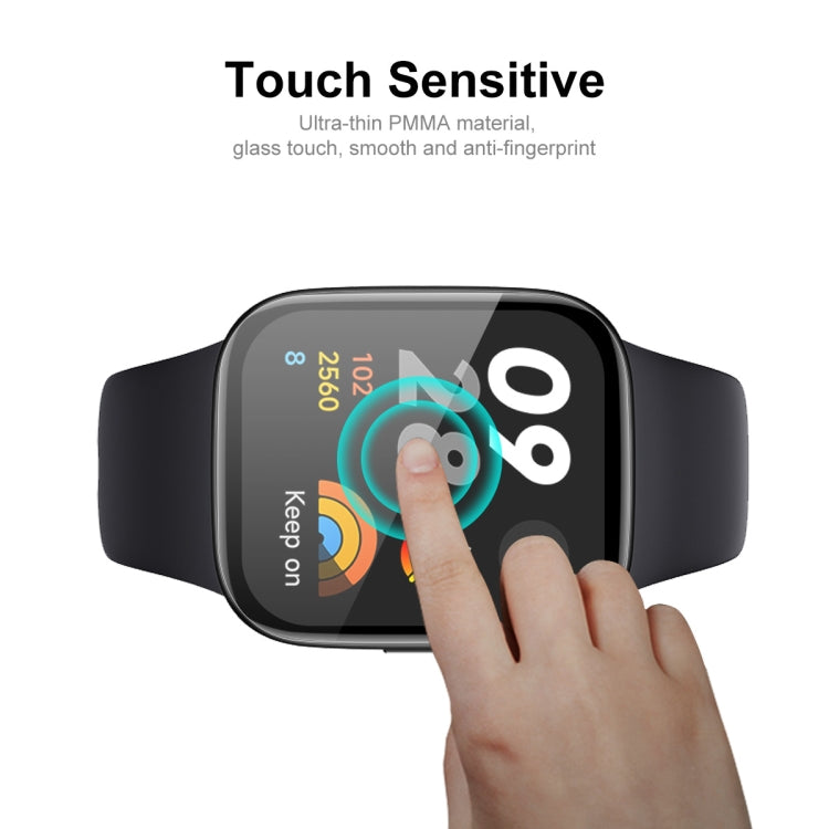 For Redmi Watch 5 Active 2pcs ENKAY ENKAY 3D Full Coverage Soft PC Edge PMMA HD Screen Film - Screen Protector by ENKAY | Online Shopping UK | buy2fix