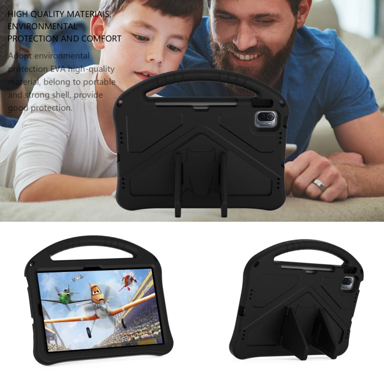 For Xiaomi Pad 6 Pro 2023 EVA Shockproof Tablet Case with Holder(Black) by buy2fix
