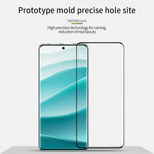 For Redmi Note 14 Pro 5G /14 Pro+ 5G PINWUYO 9H 3D Hot Bending Tempered Glass Film(Black) by PINWUYO