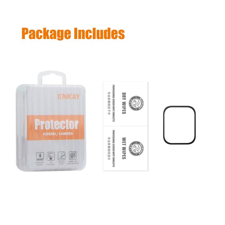 For Garmin Venu X1 ENKAY 3D Full Coverage Soft PC Edge PMMA HD Screen Protector Film - Screen Protector by ENKAY | Online Shopping UK | buy2fix