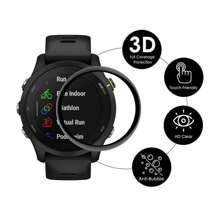 For GarminMove Sport / Trend 2pcs ENKAY 3D Full Coverage Soft PC Edge PMMA HD Screen Protector Film - Screen Protector by ENKAY | Online Shopping UK | buy2fix