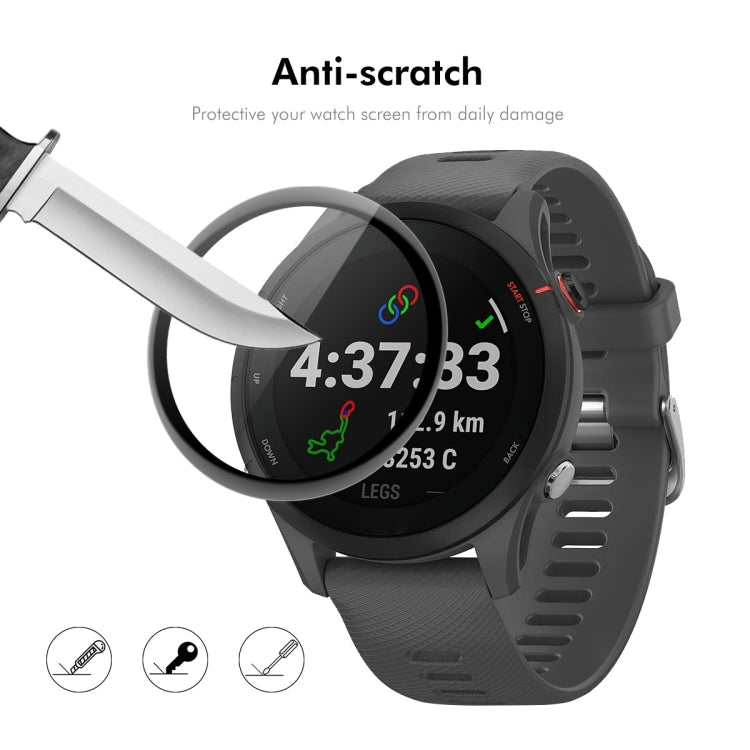 For GarminMove Sport / Trend 2pcs ENKAY 3D Full Coverage Soft PC Edge PMMA HD Screen Protector Film - Screen Protector by ENKAY | Online Shopping UK | buy2fix