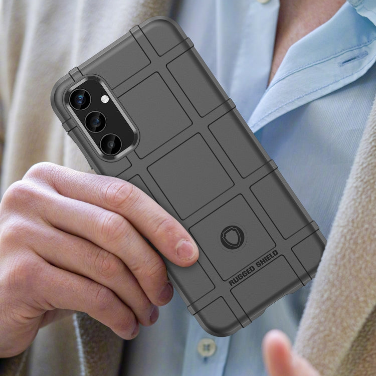 For Samsung Galaxy S23 FE 5G Full Coverage Shockproof TPU Phone Case(Black) by buy2fix