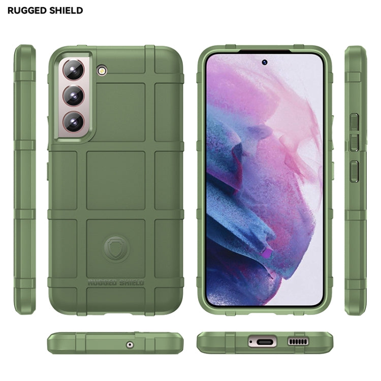 For Samsung Galaxy S24+ 5G Full Coverage Shockproof TPU Phone Case(Army Green) by buy2fix