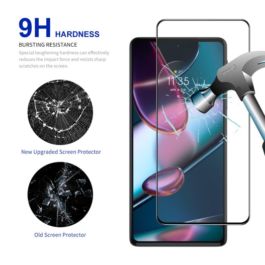 For Motorala Moto G Play 2024 5pcs ENKAY Full Glue High Aluminum-silicon Tempered Glass Film by ENKAY