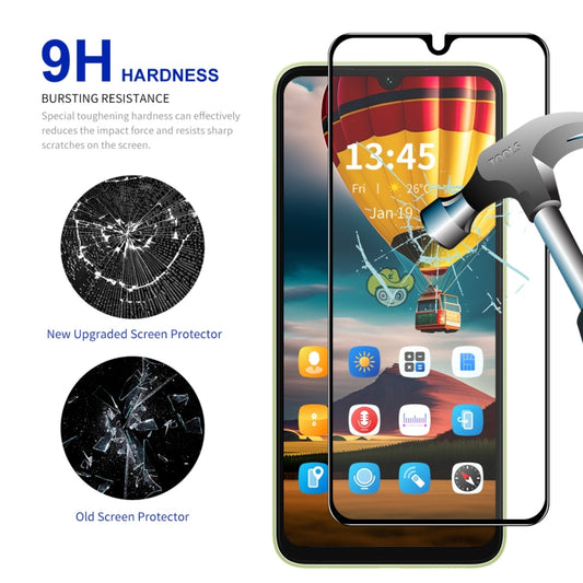 For Samsung Galaxy F15 / M15 ENKAY Hat-Prince Full Glue High Aluminum-silicon Tempered Glass Film by ENKAY