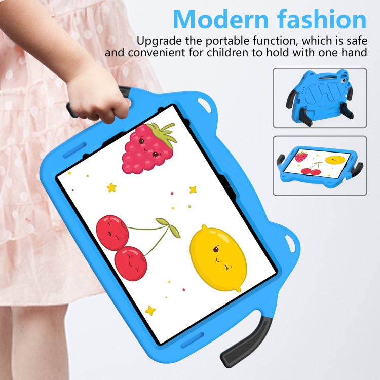 For iPad Air 11 2025 / 2024 Ice Baby EVA Shockproof Hard PC Tablet Case(Sky Blue+Black) by buy2fix