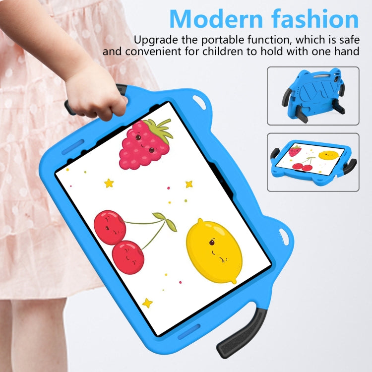 For iPad Pro 11 2025 / 2024 Ice Baby EVA Shockproof Hard PC Tablet Case(Sky Blue+Black) by buy2fix