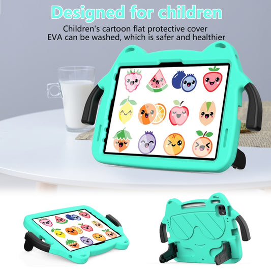 For iPad Pro 11 2025 / 2024 Ice Baby EVA Shockproof Hard PC Tablet Case(Mint Green+Black) by buy2fix