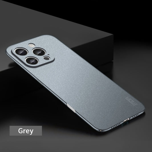 For iPhone 16 Pro MOFI Fandun Series Frosted PC Ultra-thin All-inclusive Phone Case(Gray) by MOFI