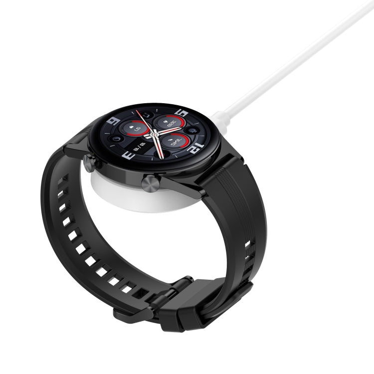 For Honor Watch GS3 MUS-B19 Split Mmagnetic Suction Watch Charging Cable, Length: 1m(White) by buy2fix
