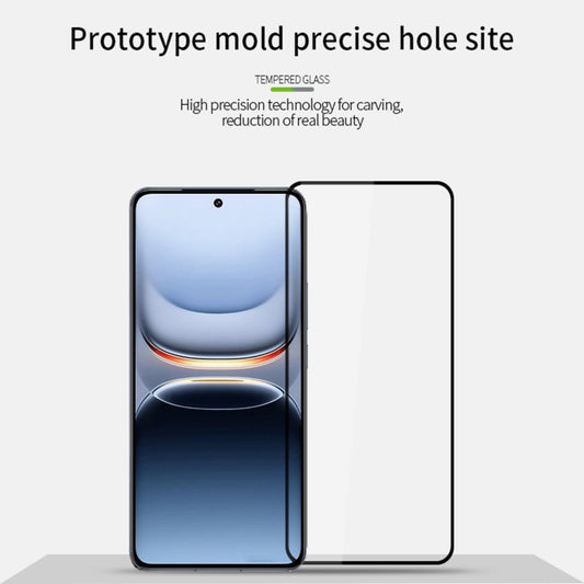 For OPPO Find X8 PINWUYO 9H 2.5D Full Screen Tempered Glass Film(Black) by PINWUYO