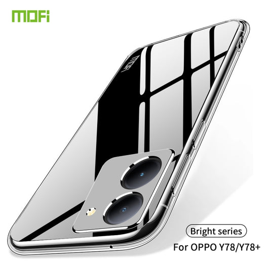 For vivo Y78 / Y78+/ V29 Lite Global MOFI Ming Series Ultra-thin TPU Phone Case(Transparent) by MOFI