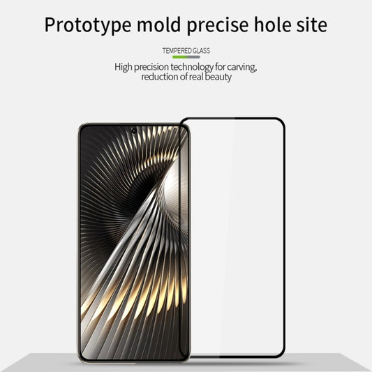 For Xiaomi Poco F6 Pro /Redmi K70 Global MOFI 9H 2.5D Full Screen Tempered Glass Film(Black) - by MOFI | Online Shopping UK | buy2fix