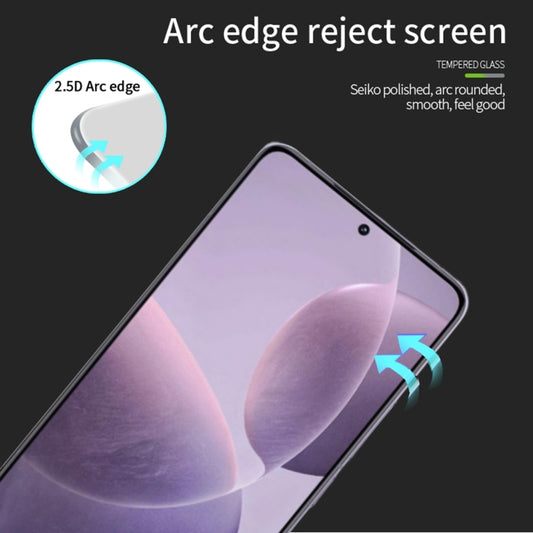 For Xiaomi Redmi K70 / K70 Pro PINWUYO 9H 2.5D Full Screen Tempered Glass Film(Black) by PINWUYO
