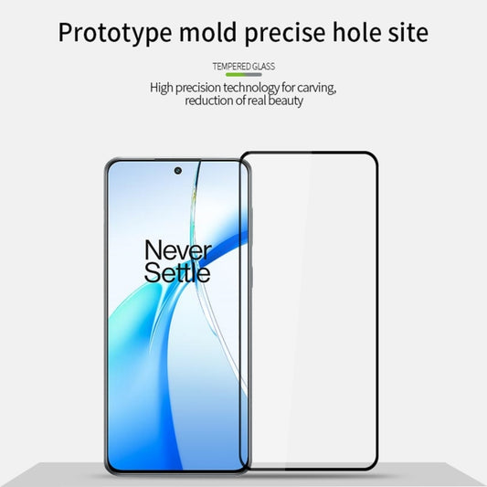 For OnePlus Nord CE4 MOFI 9H 2.5D Full Screen Tempered Glass Film(Black) by MOFI