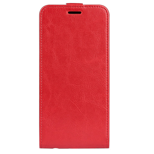 For Motorola Moto G Play 2024 R64 Texture Single Vertical Flip Leather Phone Case(Red) by buy2fix