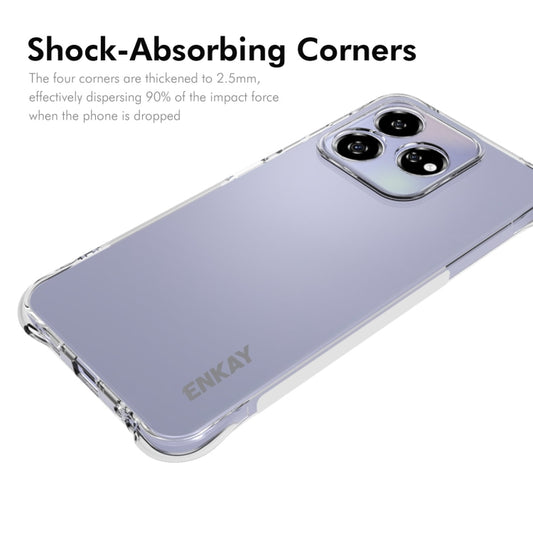 For ZTE Axon 60 4G ENKAY Hat-Prince Transparent TPU Shockproof Phone Case - ZTE Cases by ENKAY | Online Shopping UK | buy2fix
