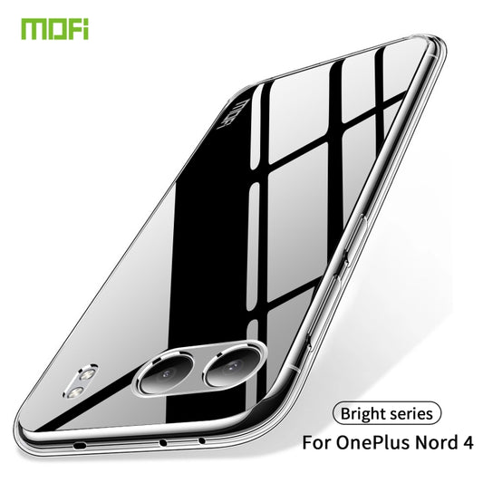 For OnePlus Nord 4 MOFI Ming Series Ultra-thin TPU Phone Case(Transparent) by MOFI