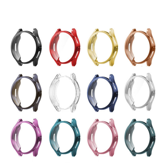 For Samsung Galaxy Watch 6 44mm Fully Enclosed TPU Watch Protective Case(Cyan Green) by buy2fix