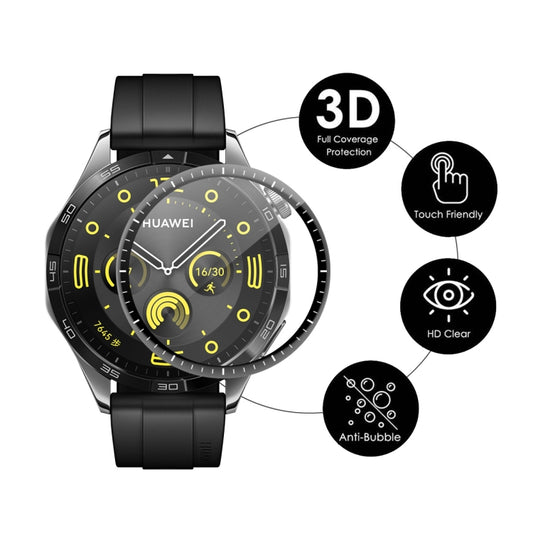 For Huawei Watch GT 5 46mm 2pcs ENKAY 3D Full Coverage Soft PC Edge PMMA HD Screen Film by ENKAY