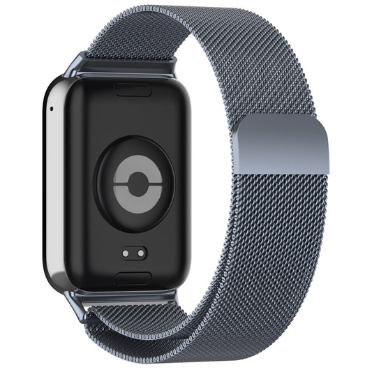 For Xiaomi Smart Band 9 Pro / 8 Pro Milan Magnetic Steel Mesh Watch Band(Gray) by buy2fix