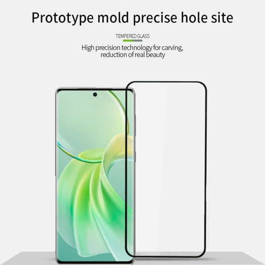 For vivo Y200 PINWUYO 9H 2.5D Full Screen Tempered Glass Film(Black) by PINWUYO