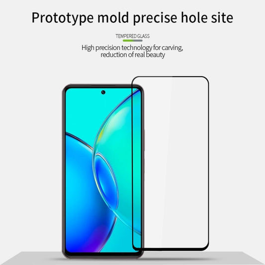 For vivo Y27s PINWUYO 9H 2.5D Full Screen Tempered Glass Film(Black) by PINWUYO