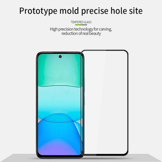 For Xiaomi Redmi 13 PINWUYO 9H 3D Full Screen Explosion-proof Tempered Glass Film(Black) by PINWUYO