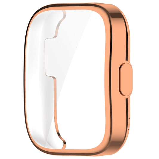 For Amazfit Bip 5 All-Inclusive TPU Protective Case(Rose Gold) by buy2fix
