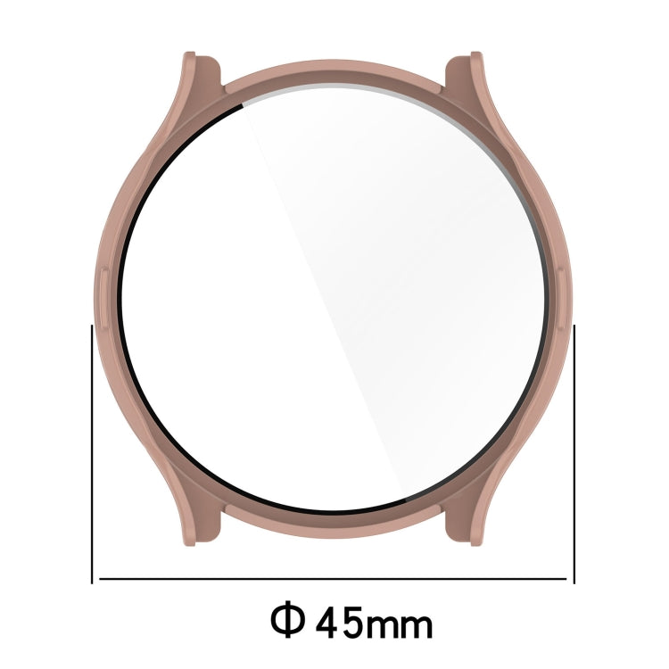 For Garmin Venu 3 PC + Tempered Film Integrated Watch Protective Case(Black) by buy2fix