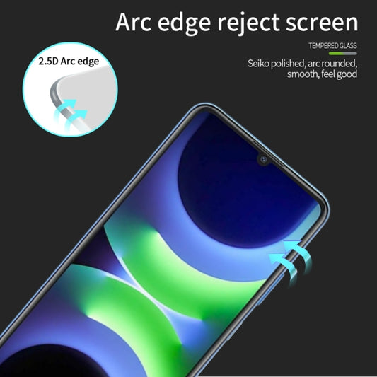 For Huawei Enjoy 70z MOFI 9H 2.5D Full Screen Tempered Glass Film(Black) by MOFI