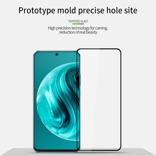 For Huawei nova 12i MOFI 9H 2.5D Full Screen Tempered Glass Film(Black) by MOFI