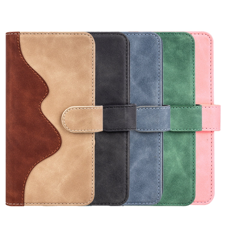 For Xiaomi Redmi K70 Stitching Horizontal Flip Leather Phone Case(Black) by buy2fix