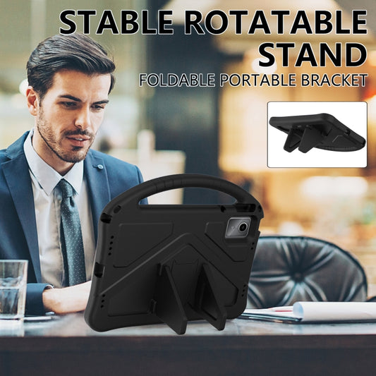 For Lenovo Tab M11 /Xiaoxin Pad 11 2024 EVA Shockproof Tablet Case with Holder(Black) by buy2fix