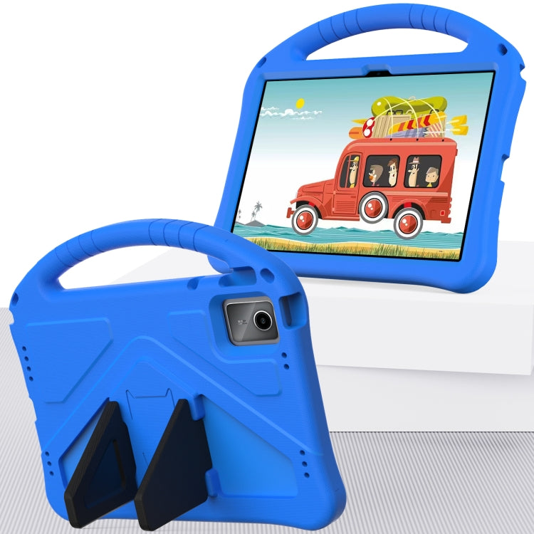 For Lenovo Tab M11 /Xiaoxin Pad 11 2024 EVA Shockproof Tablet Case with Holder(Blue) by buy2fix