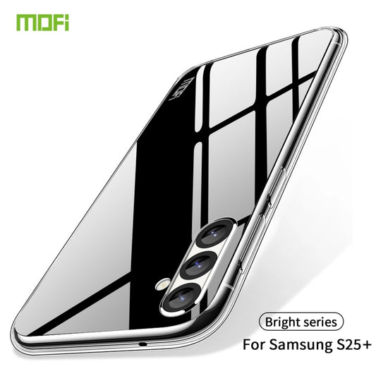 For Samsung Galaxy S25+ 5G MOFI Ming Series Ultra-thin TPU Phone Case(Transparent) by MOFI