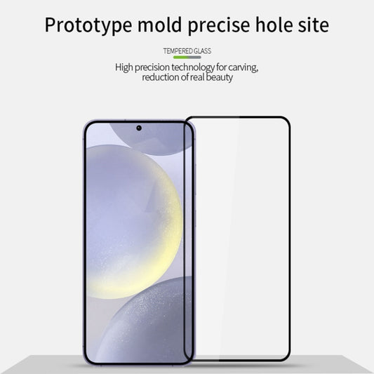 For Samsung Galaxy S25+ 5G PINWUYO 9H 2.5D Full Screen Tempered Glass Film(Black) by PINWUYO
