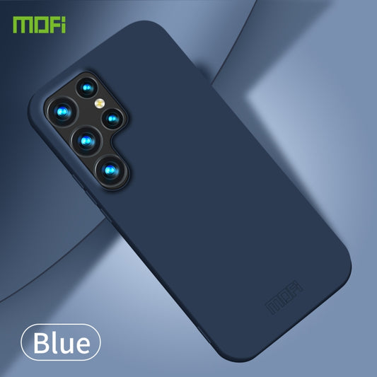 For Samsung Galaxy S23 Ultra 5G MOFI Qin Series Skin Feel All-inclusive PC Phone Case(Blue) by MOFI
