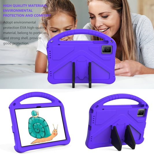 For Blackview Tab 11 WiFi 2023 / SE / 2021 EVA Shockproof Tablet Case with Holder(Purple) by buy2fix