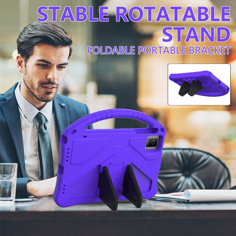 For Blackview Tab 11 WiFi 2023 / SE / 2021 EVA Shockproof Tablet Case with Holder(Purple) by buy2fix
