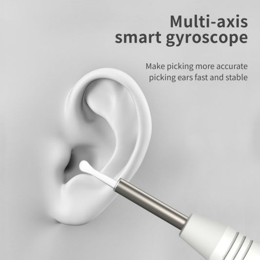 W1 Smart WiFi Ear Pick Cleaning Kit Ear Wax Removal Tool with LED Light(Black) by buy2fix