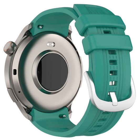 For Amazfit Balance A2286 Vertical Texture Silicone Watch Band(Green) by buy2fix