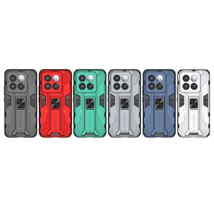 For Xiaomi 14 Pro Supersonic Armor PC Hybrid TPU Phone Case(Blue) by buy2fix