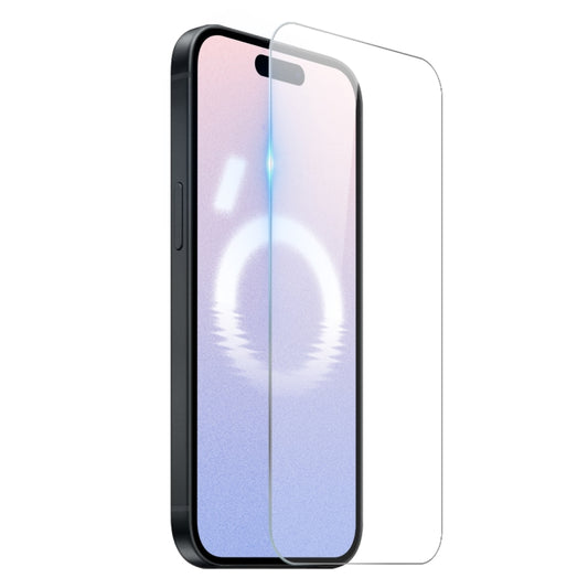 For iPhone 16 Plus NORTHJO 3 in 1 TPU Phone Case with Screen Film and Lens Film(Clear) by NORTHJO