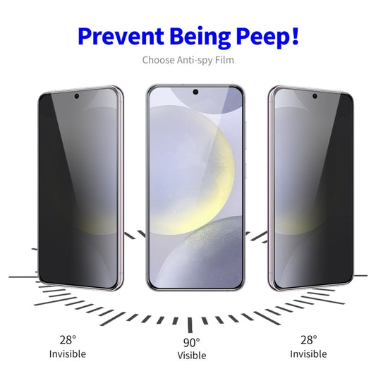 For Samsung Galaxy S23+ 5G 2pcs ENKAY Hat-Prince 28 Degree Anti-peeping Privacy Tempered Glass Film by ENKAY