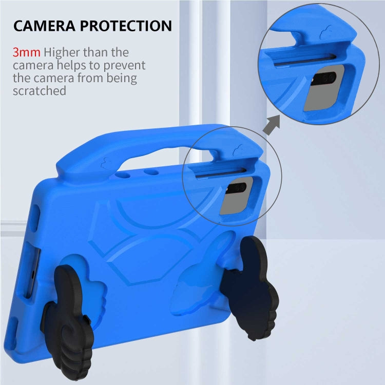For Samsung Galaxy TAB S9 11 X710 2023 Thumb Bracket EVA Shockproof Tablet Case(Blue) by buy2fix