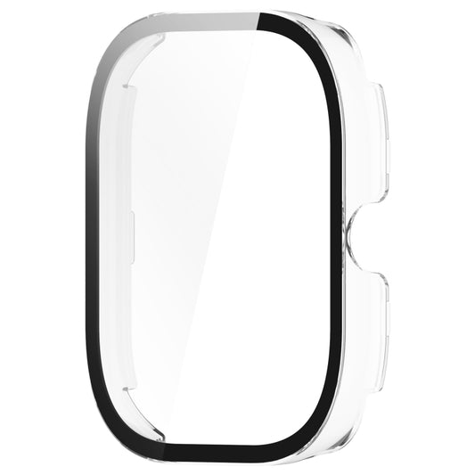 For Redmi Watch 4 Tempered Film Integrated PC Watch Protective Case(Transparent) by buy2fix